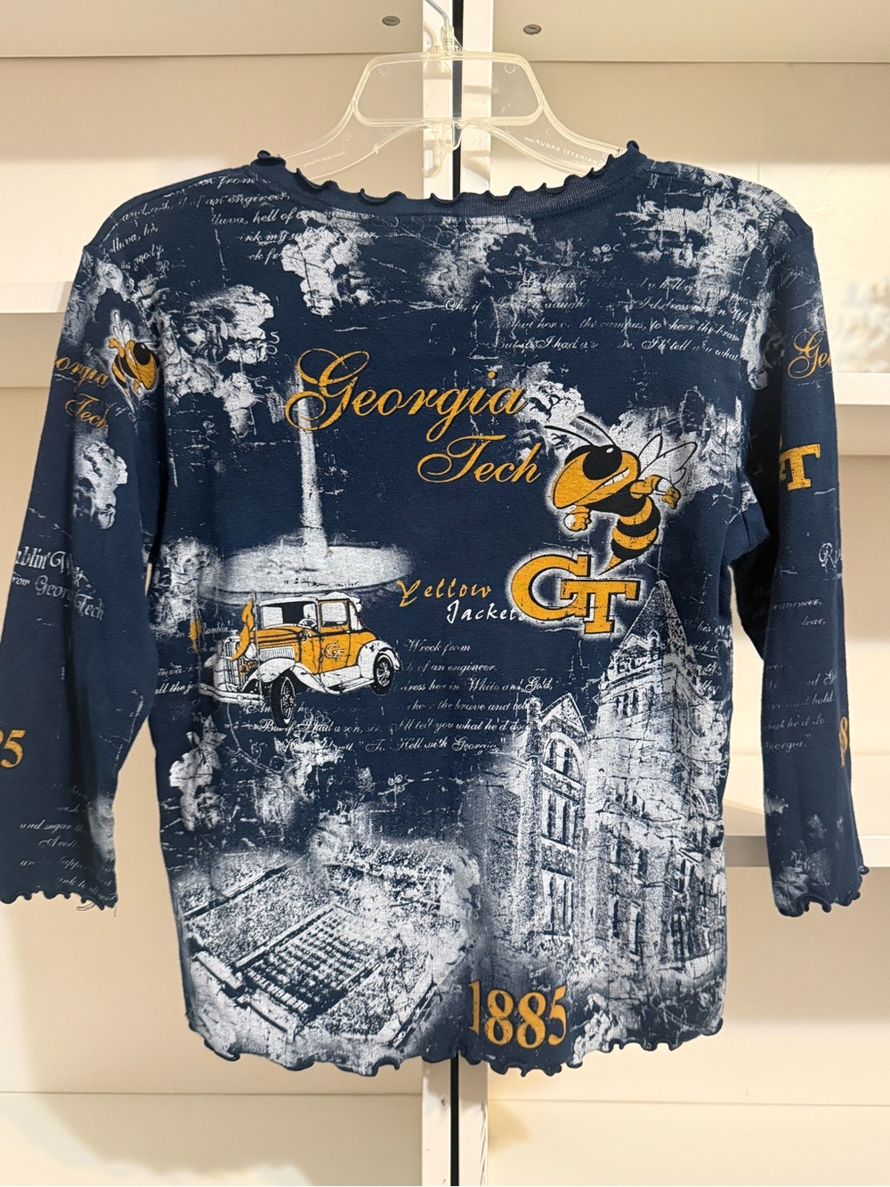 “P. Michael” Georgia Tech Graphic Top S/M - Picture 9 of 12